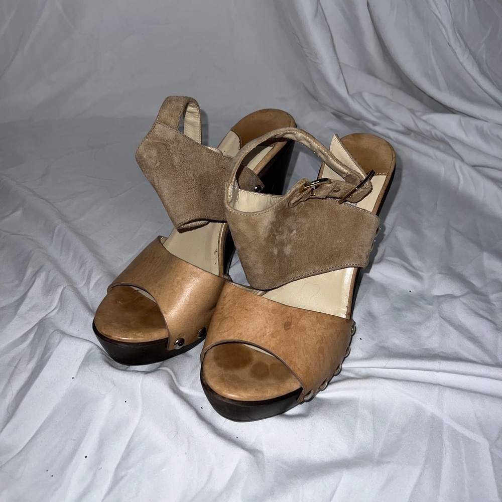 Jimmy choo suede leather heels 39